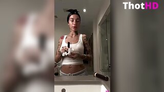 Danielle Bregoli bathroom NSFW Video