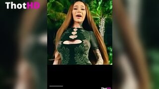 Danielle Bregoli Big Tits cleavage bodypaint OF Leak