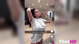 Danielle Bregoli Big Tits shorts emoji standing OnlyFans Leak