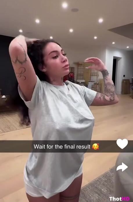 Danielle Bregoli Big Tits shorts emoji standing OnlyFans Leak