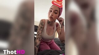 Danielle Bregoli masturbating cleavage NSFW Video