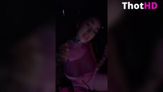 Bhad Bhabie choker close-up NSFW Video
