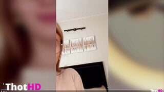 Britneybabe11 masturbating nude mirror ass