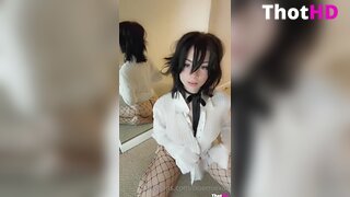 Noemiexlili fishnet pantyhose ass mirror Leaked Video