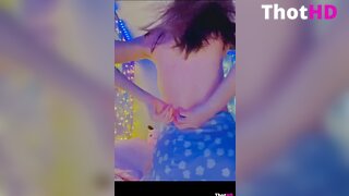 Cinnannoe topless from behind ass Video Leak