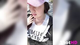 Playgirlcris outdoor Leaked OF Video