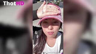 Playgirlcris outdoor Leaked OF Video