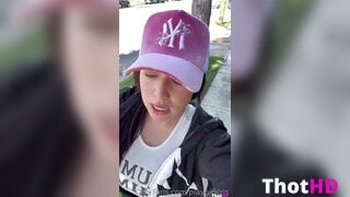 Playgirlcris outdoor Leaked OF Video