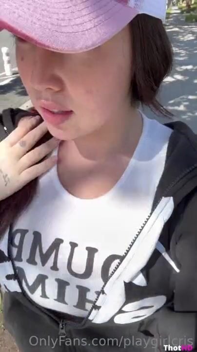 Playgirlcris outdoor Leaked OF Video