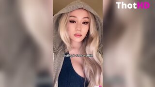 Jade Anh cleavage Big Tits Leaked OF Video