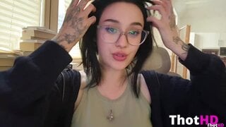 Vylerria tongue out couch Video