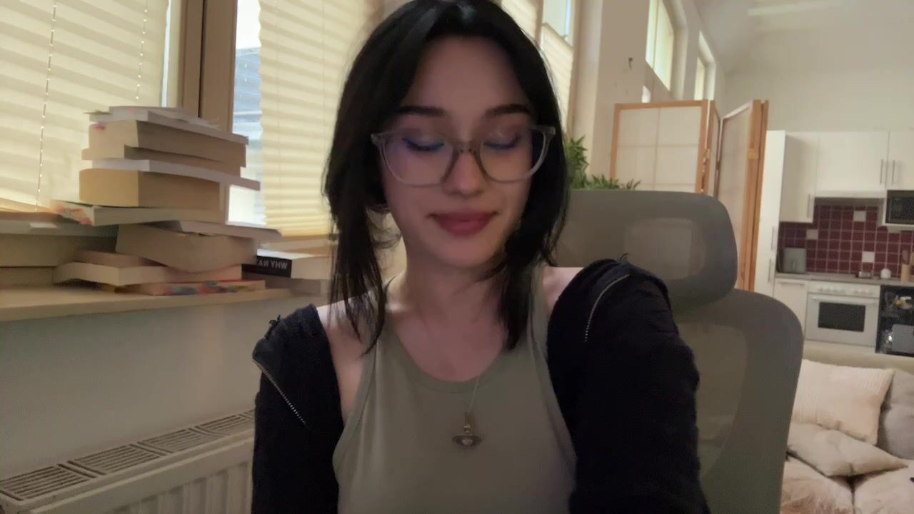 Vylerria tongue out couch Video