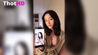Jade Anh cleavage downblouse Big Tits Leaked OnlyFans
