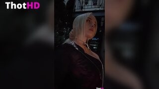 Jadeyanh cleavage Big Tits choker from below NSFW Video