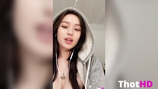 Jade Anh cleavage Leaked OF Video