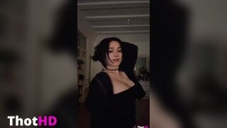 Vylerria cleavage choker dress Huge Tits NSFW Video