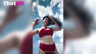 Gali Gool bikini outdoor from below cleavage OnlyFans