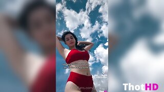 Gali Gool bikini outdoor from below cleavage OnlyFans