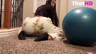 Jailyne Ojeda thighhighs cleavage Big Tits OF Video