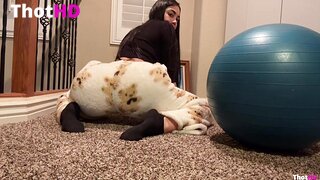 Jailyne Ojeda thighhighs cleavage Big Tits OF Video