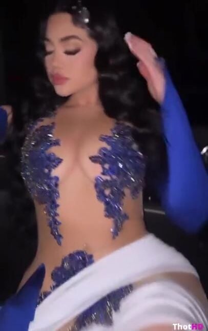 Jailyne Ojeda Huge Tits close-up dress nude NSFW Video