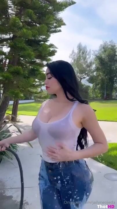 Jailyne Ojeda outdoor Big Tits ass undressing Leaked OF