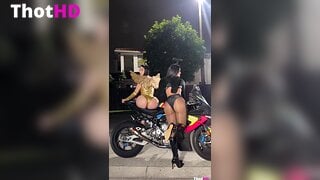 Jailyne Ojeda ass from behind on bed spread legs OF Leak