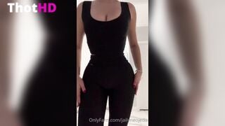 Jailyne Ojeda close-up cleavage dress curvy