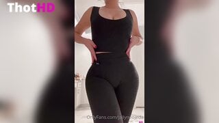 Jailyne Ojeda close-up cleavage dress curvy
