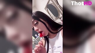 Jailyne Ojeda lollipop OF