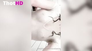 NoraFawn masturbating bathroom wet bikini OF Video