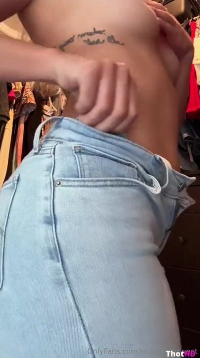 Kirstentoosweet ass from behind topless nude NSFW Video