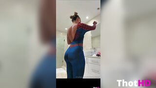Kirstentoosweet ass bodysuit from behind topless Leaked Video