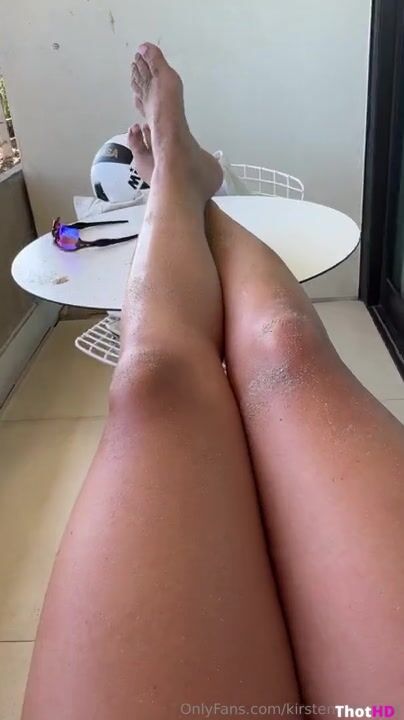Kirstentoosweet feet toes female pov close-up Video