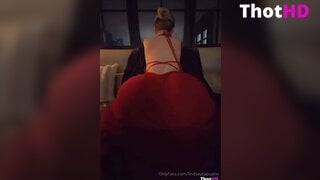 Lindsay Capuano dress couch from behind ass Leaked OF