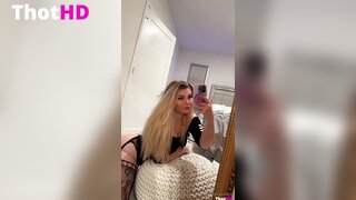 Lindsay Capuano thighhighs mirror Leaked OnlyFans