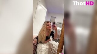 Lindsay Capuano thighhighs mirror Leaked OnlyFans