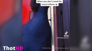 Lindsay Capuano from behind OF