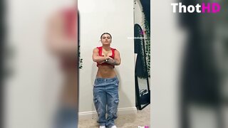 Raeleerudolph22 cleavage outdoor Leaked OnlyFans