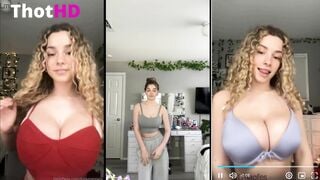 Kira Pregiato bikini cleavage dress Big Tits