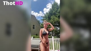 Kira Pregiato bikini outdoor Big Tits ass OnlyFans Leak