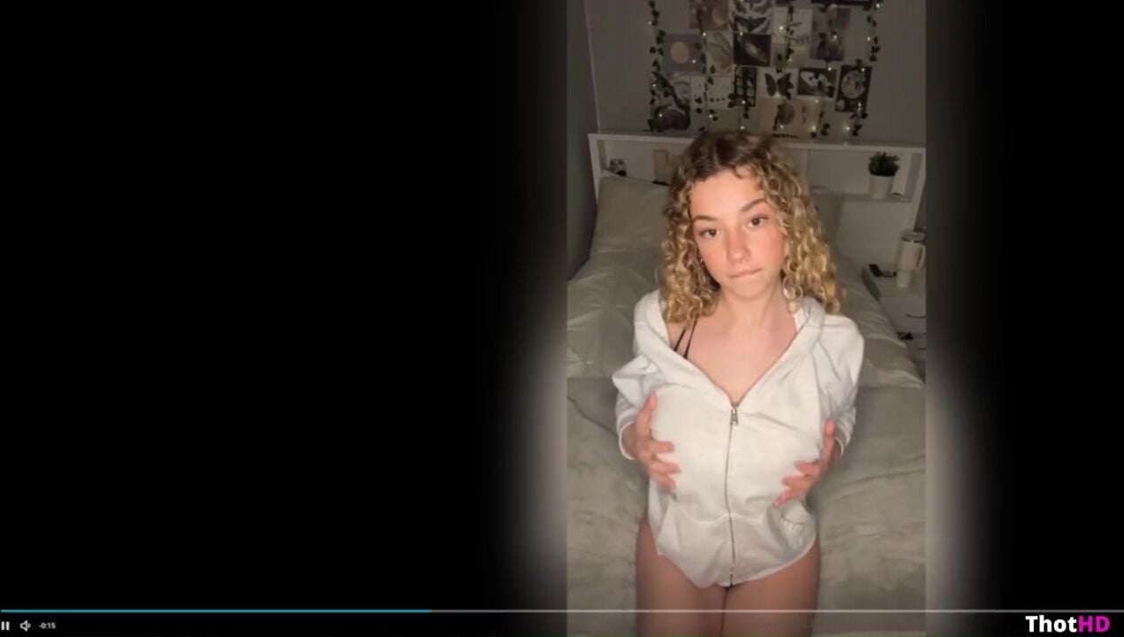 Kira Pregiato bottomless tongue out Video