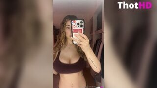 Kira Pregiato cleavage Big Tits OnlyFans Leak