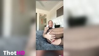 hbro1 masturbating Dildo object insertion fishnet pantyhose Leaked OF
