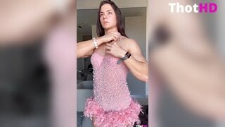 Vladislava Galagan dress muscular OF Leak