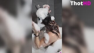 Vladislava Galagan nude bathing bathtub wet OnlyFans Leak