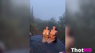 Sofia Gomez bikini outdoor pool Big Tits Leaked OnlyFans