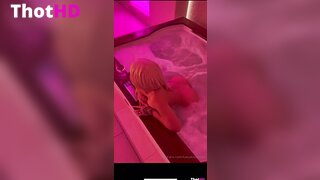 Katja Krasavice bathtub nude bathroom bathing Video Leak