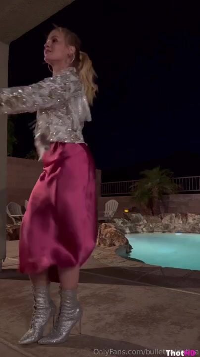 Valentina Shevchenko high heels high heel boots poolside Leaked OF Video
