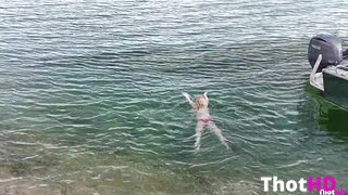 Valentina Shevchenko outdoor bikini OF